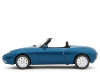 Fiat Barchetta 1995 Azzurro Mare Met. Laudoracing 1:18 Resinemodell (Türen, Motorhaube... nicht zu öffnen!)